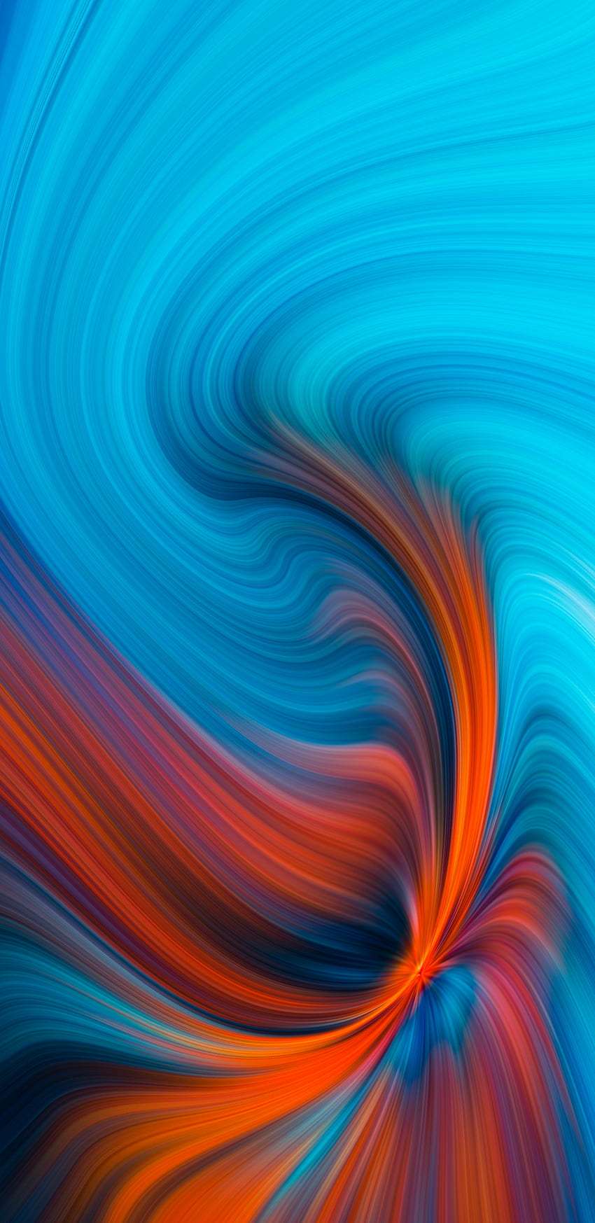 Blue Orange Hole Samsung Galaxy Note 9, 8, S9, S8, SQ , , Background, and , Blue and Orange HD phone wallpaper