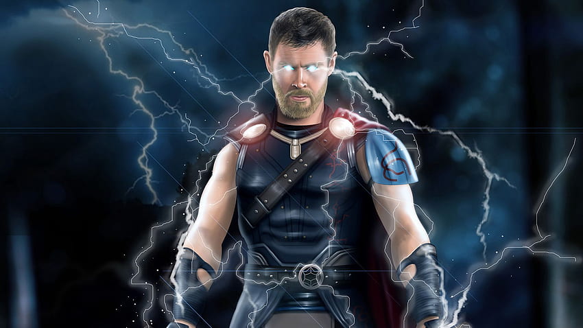 Thor Ragnarok Lightning, Thor Lighting HD wallpaper