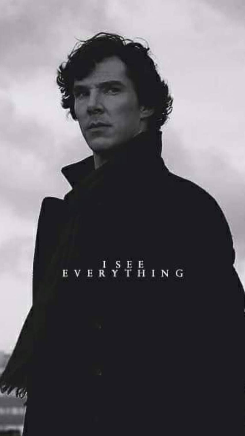 Sherlock, Benedict Cumberbatch fondo de pantalla del teléfono