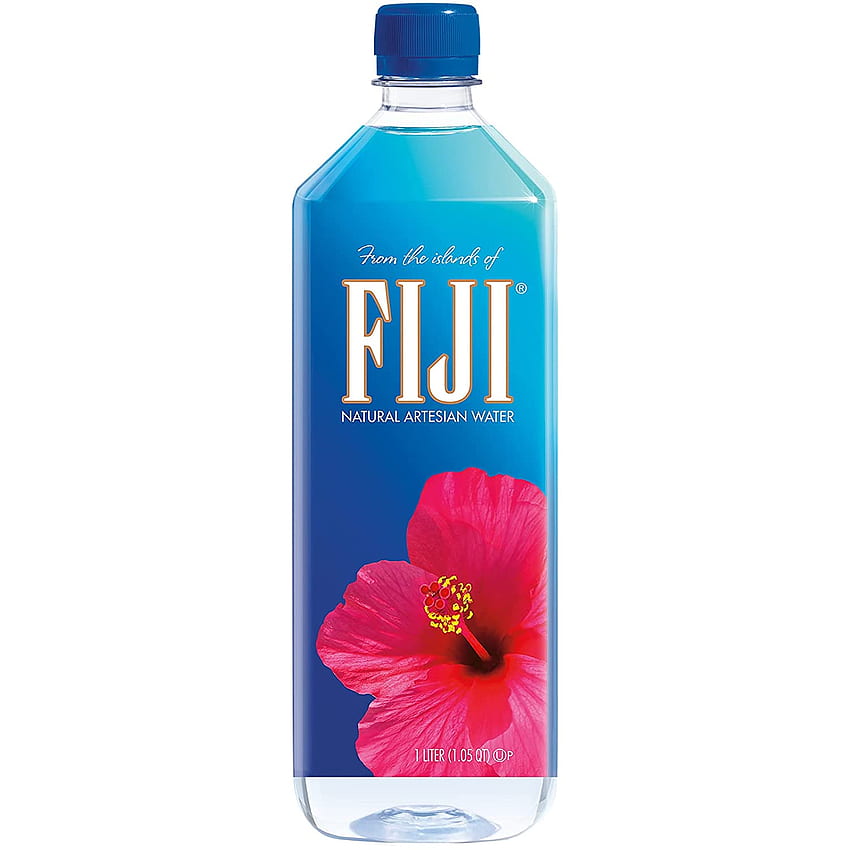 FIJI Natural Artesian Water, 33.8 Fl Ounce Bottle (Pack of 12) : Grocery & Gourmet Food HD phone wallpaper