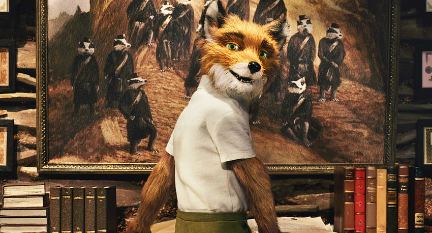 Could someone slightly drain the color of this fantastic Fantastic, Fantastic Mr. Fox HD wallpaper