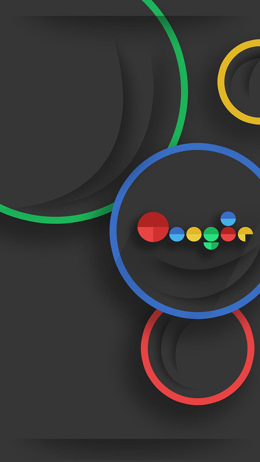 Colorful Google in 2019. Oneplus , Huawei, Dark Google HD phone wallpaper