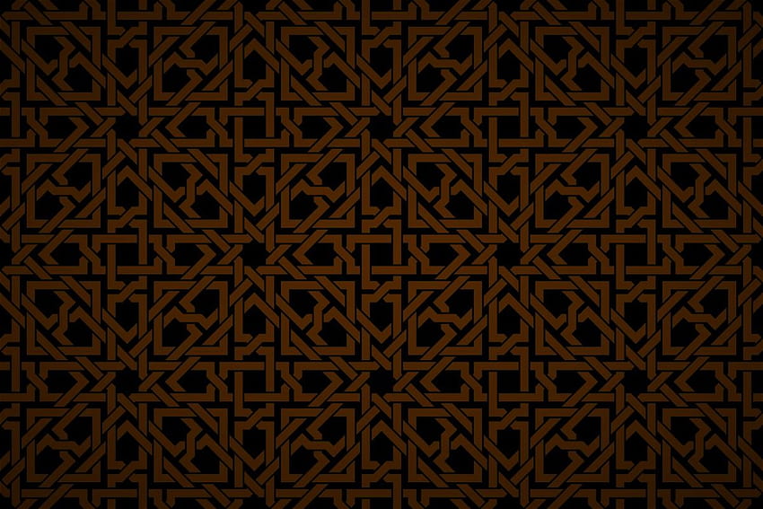 islamic geometric interwoven patterns, Islamic Abstract HD wallpaper