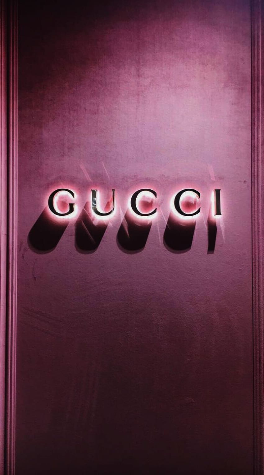 Gucci 🦋  Pink glitter wallpaper, Pink wallpaper iphone, Love pink  wallpaper