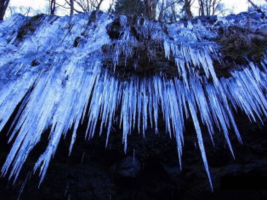Ice Beauty, Winter, gefroren, Eiszapfen, Eis HD-Hintergrundbild