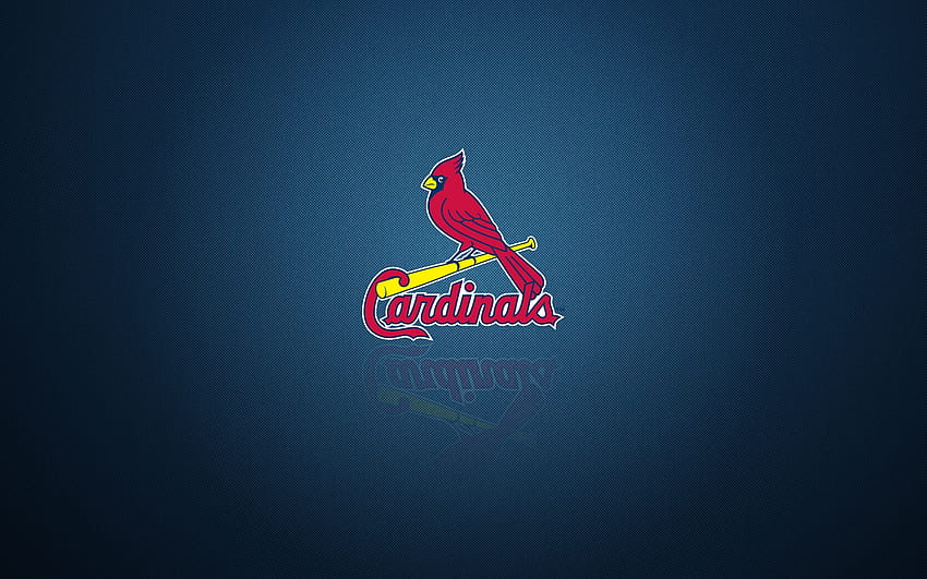 Download wallpapers St Louis Cardinals flag, MLB, red white metal  background, american baseball team, St Louis Cardinals logo, USA, baseball, St  Louis Cardinals, golden logo for desktop with resolution 2880x1800. High  Quality