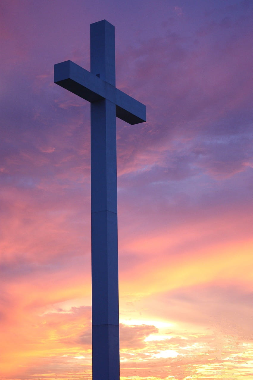 Cross Standing On A Hill Background, Picture Of The Cross Of Calvary,  Calvary, Cross Background Image And Wallpaper for Free Download