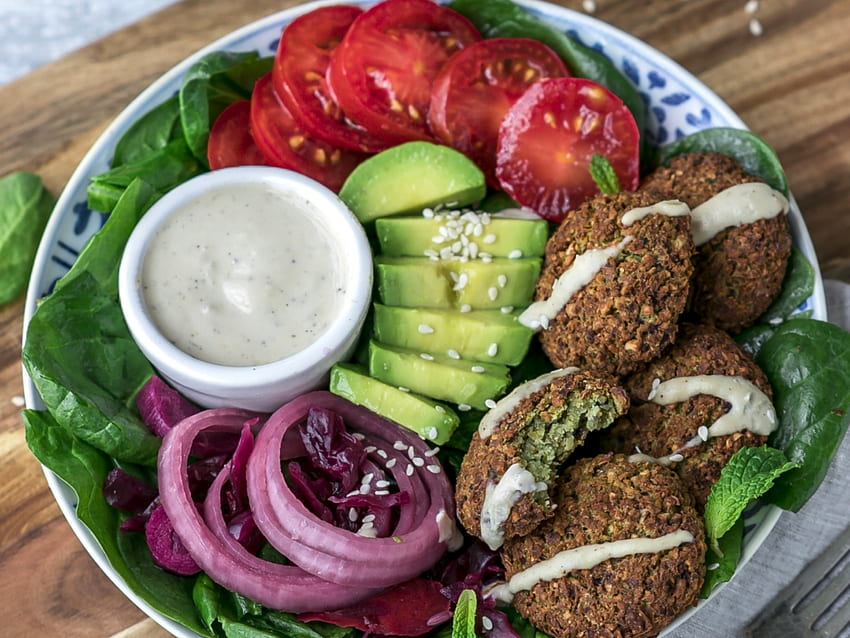 Baked Carrot Falafel [Vegan] - One Green Planet HD wallpaper