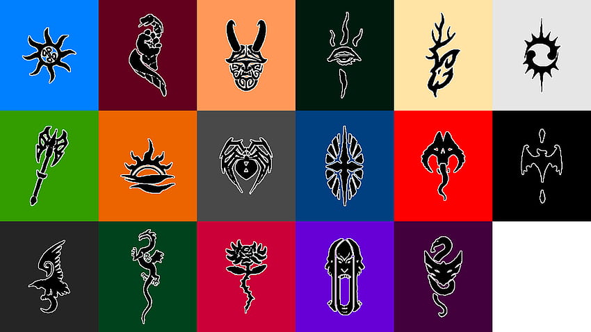 Made A Few Daedric Emblem X Post, More In Comments HD wallpaper