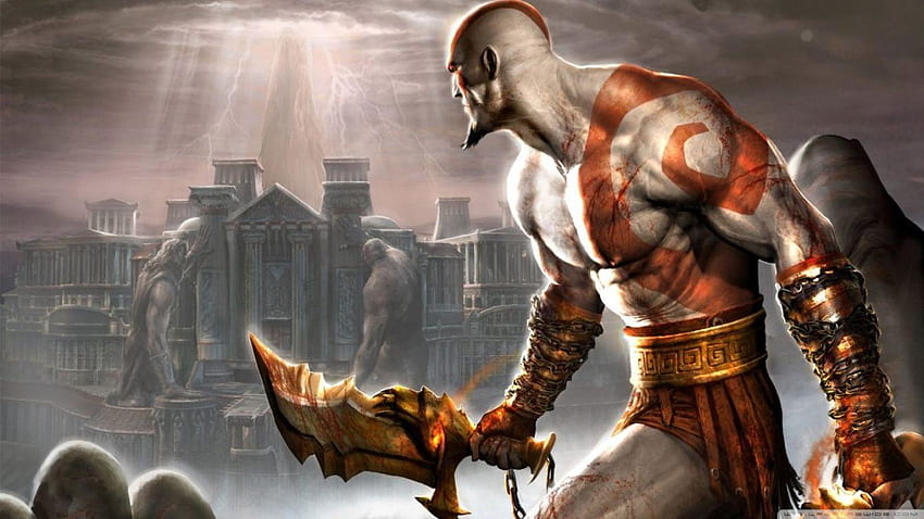 God Of War, God of War Chains of Olympus HD wallpaper