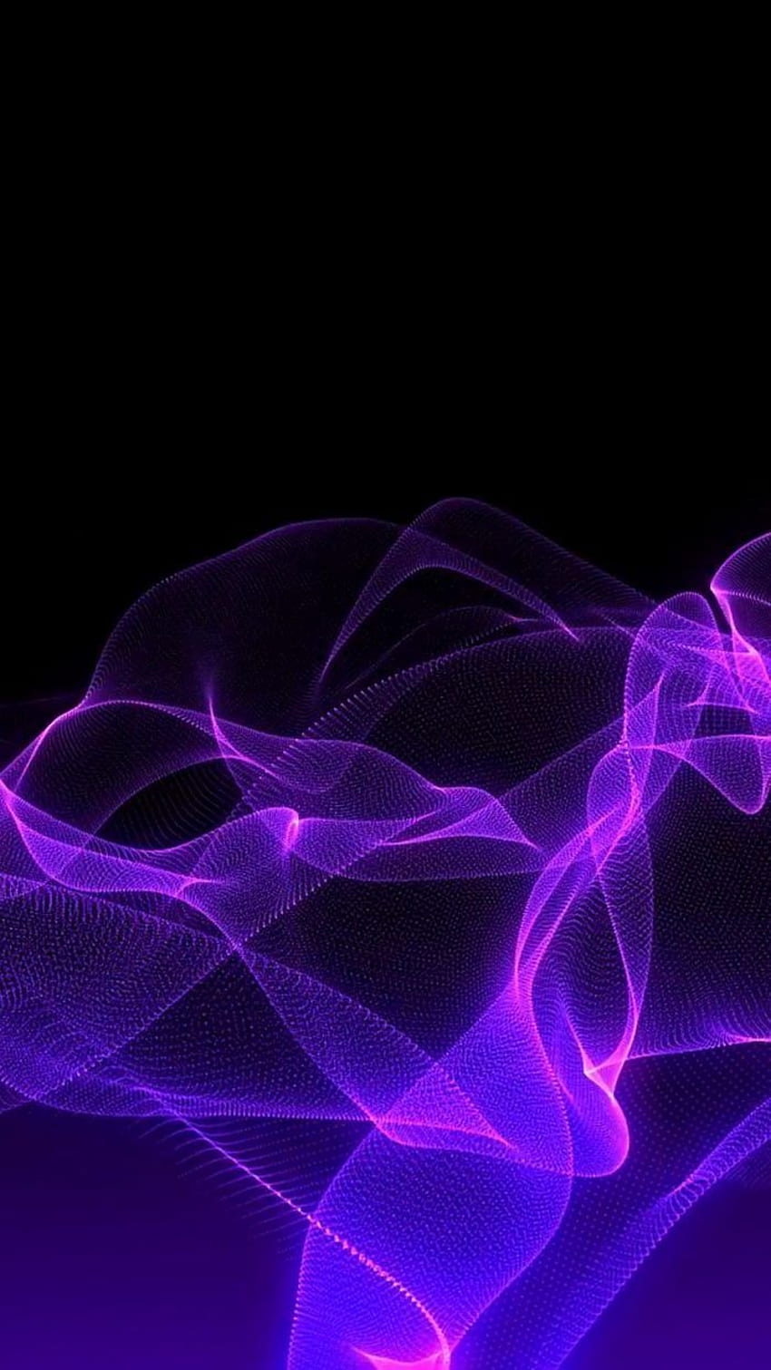 Purple Flowing Waves iPhone . Black and purple , Purple , Cellphone background, Electric Purple HD phone wallpaper