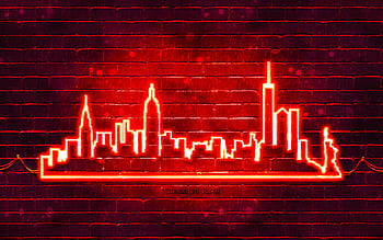 Neon New York Street Times Square Minecraft HD wallpaper  Peakpx