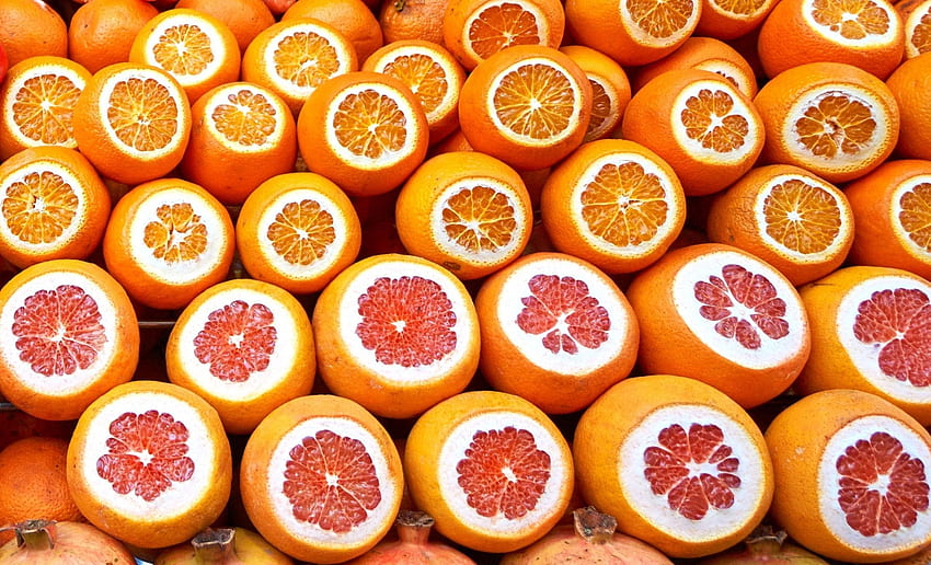 Grapefruit Citrus Fruit HD wallpaper