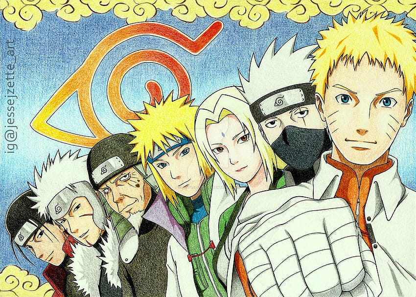 the other kages vs the seven hokages - Battles, Naruto All Hokage HD wallpaper