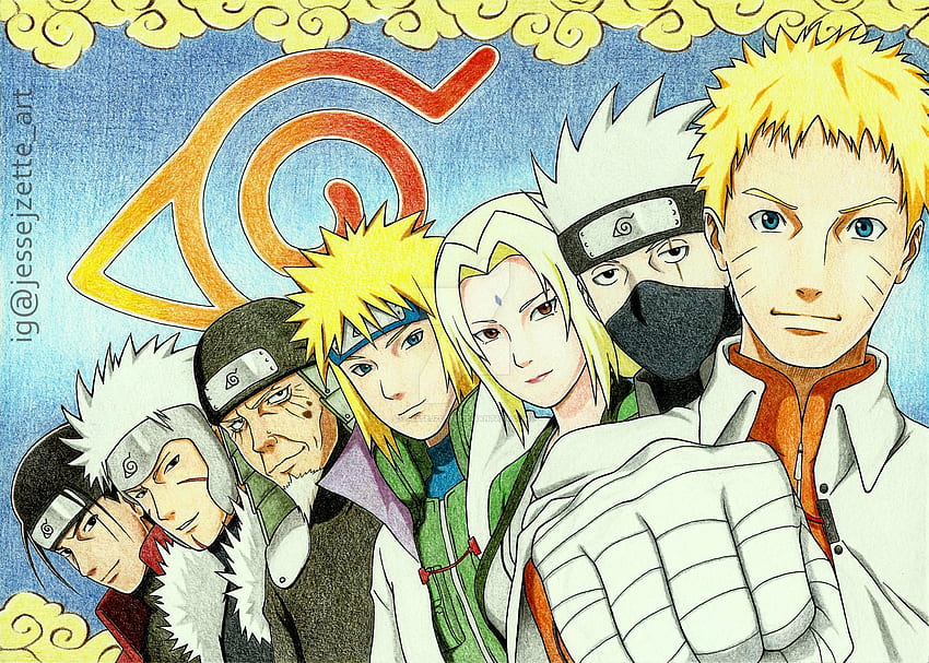 Wallpaper Naruto, Naruto, Characters, Hokage for mobile and desktop,  section сёнэн, resolution 4266x3208 - download