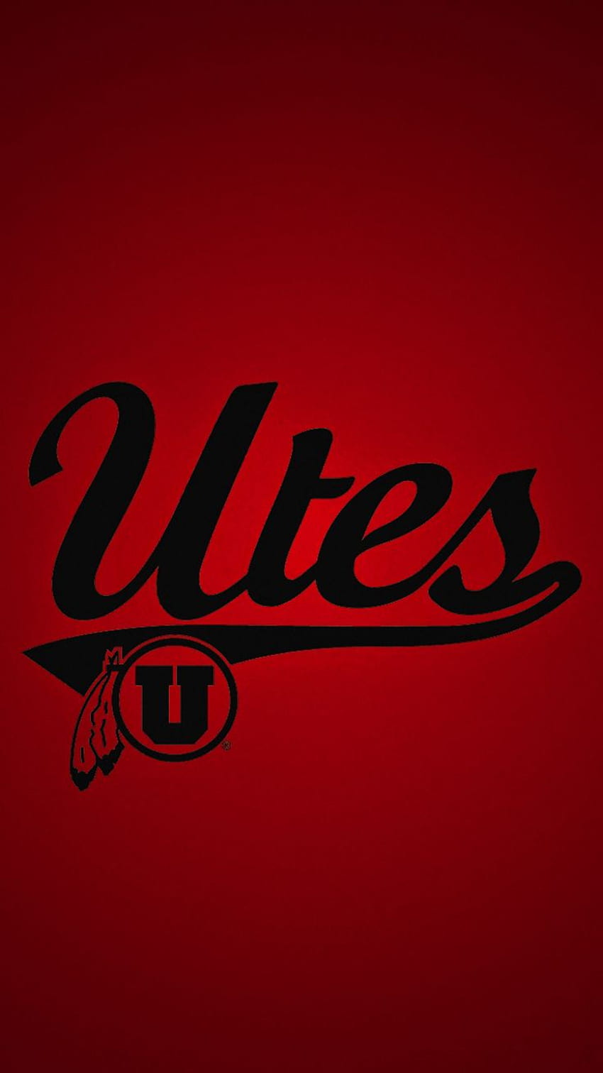 Utah Utes American football team red background Utah Utes logo grunge  art HD wallpaper  Peakpx