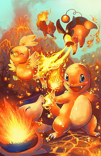 Arvalis combee cyndaquil fire oddish pokemon quilava realistic HD ...