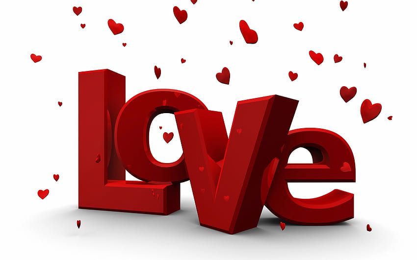 Just Love, just, love, red, fly, heart HD wallpaper