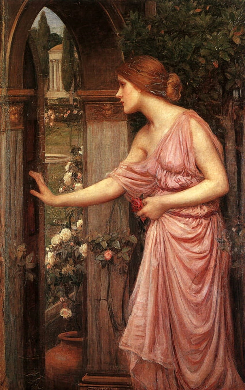 old painting, antique and john william waterhouse - on, Pre Raphaelite HD phone wallpaper