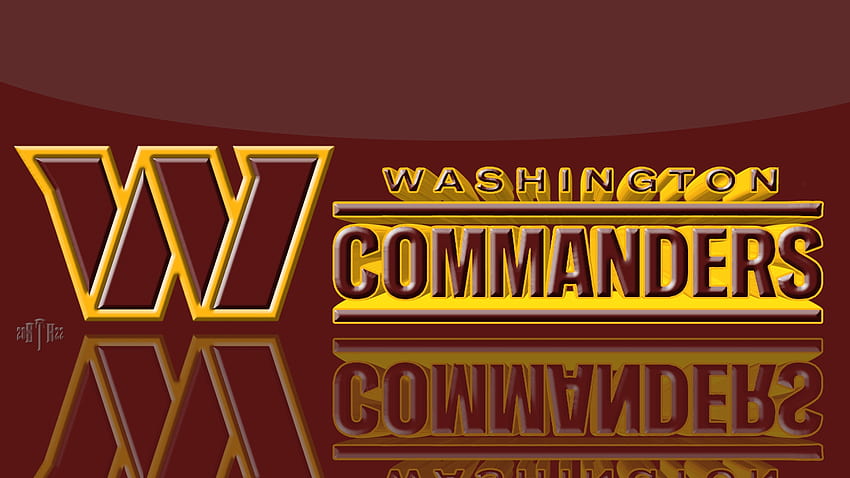 ワシントン・コマンダーズの新しいロゴ、ワシントン・レッドスキンズ・フットボール、NFLワシントン・コマンダーズの背景、ワシントン・レッドスキンズのロゴ、ワシントン・コマンダーズの背景、コマンダーズ・ワシントン、ワシントン・コマンダーズのロゴ、ワシントン・コマンダーズ、ワシントン・コマンダーズの、1920x1080の解像度 高画質の壁紙