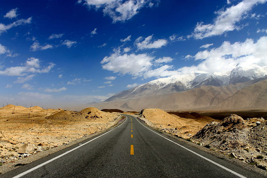 karakoram highway. Scenery. Karakoram highway and Scenery HD wallpaper