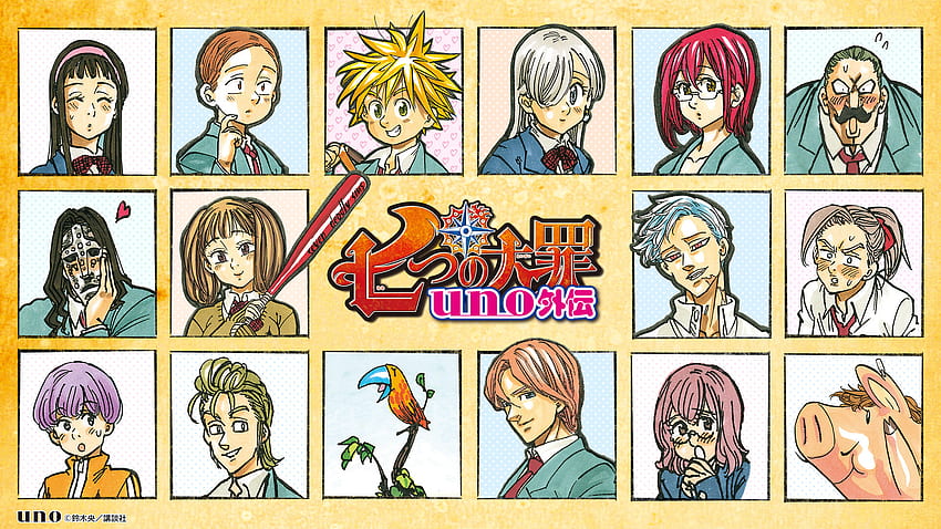 Characters, Nanatsu no Taizai Wiki