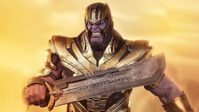 Avengers: Endgame - Why Does Thanos Have a New Weapon, Thanos Sword HD wallpaper
