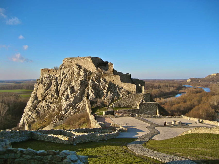 Friday: Devin Castle Bratislava, Slovakia HD wallpaper