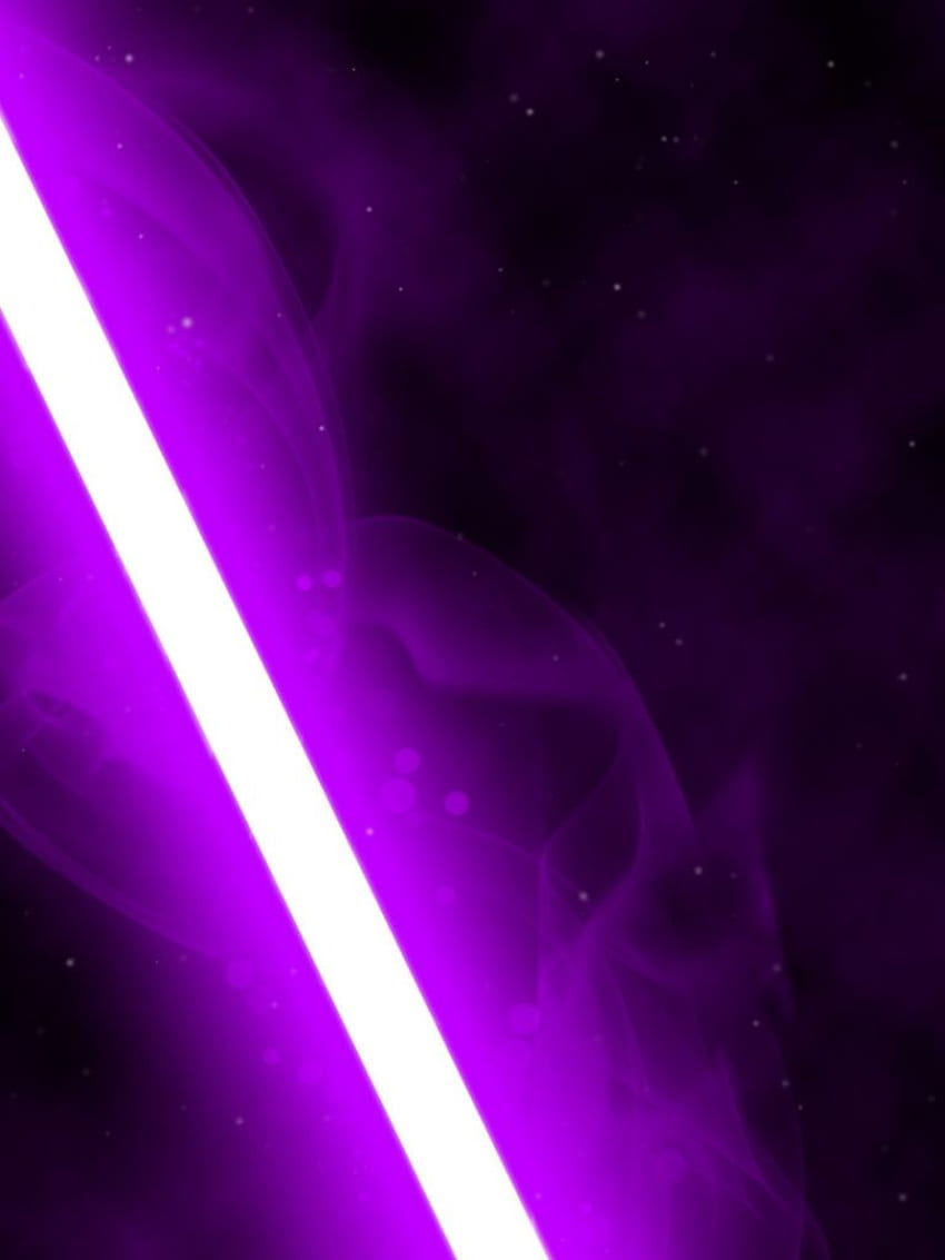 Purple Lightsaber - [] for your , Mobile & Tablet. Explore Star Wars Lightsaber Background. Star Wars Lightsaber , Star Wars Lightsaber Background, Star Wars Star Background, Purple Star Wars Phone HD phone wallpaper