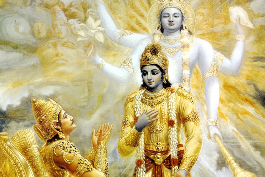 Krishna arjuna mahabharata hi-res stock photography and images - Alamy