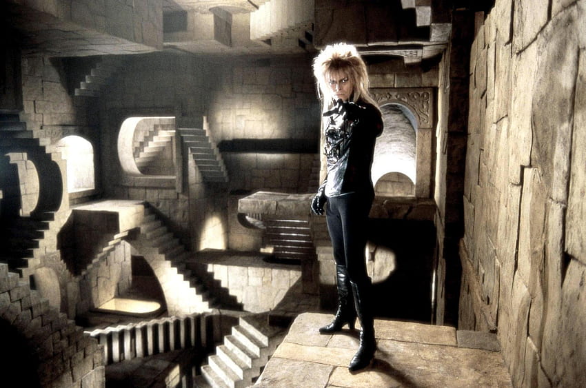 David Bowie - Risoluzione:, David Bowie Labyrinth Sfondo HD