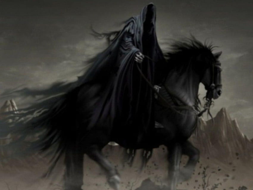 Black Devil, Demon Horse HD wallpaper