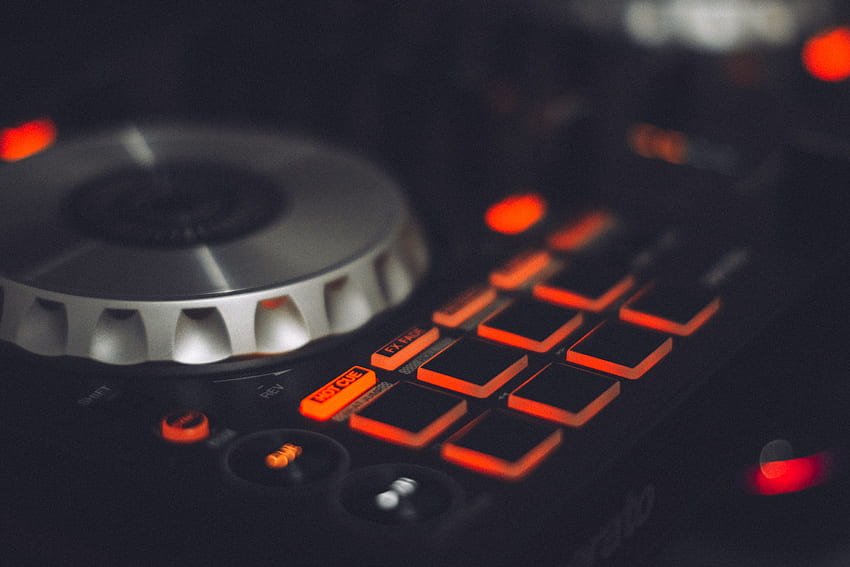 Low Light graphy Black Dj Controller · Stock HD wallpaper | Pxfuel