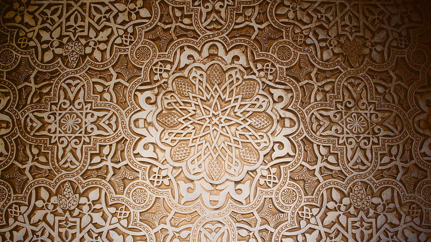 dunkel, muster, sterne, design, mosaik, arabisch, islamisch HD-Hintergrundbild