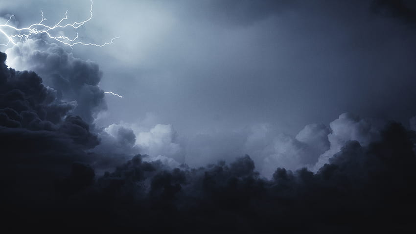 lightning, dark, sky, clouds, storm, dual wide, , , background, 16106, 2048X1152 Lightning HD wallpaper