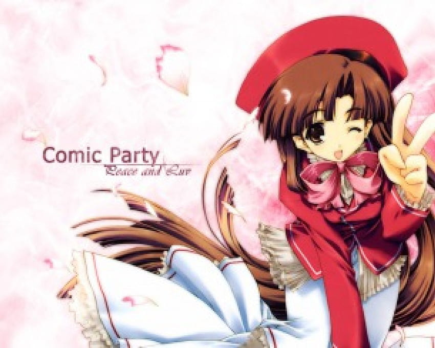 Comic Party, subaru, cute, anime HD wallpaper