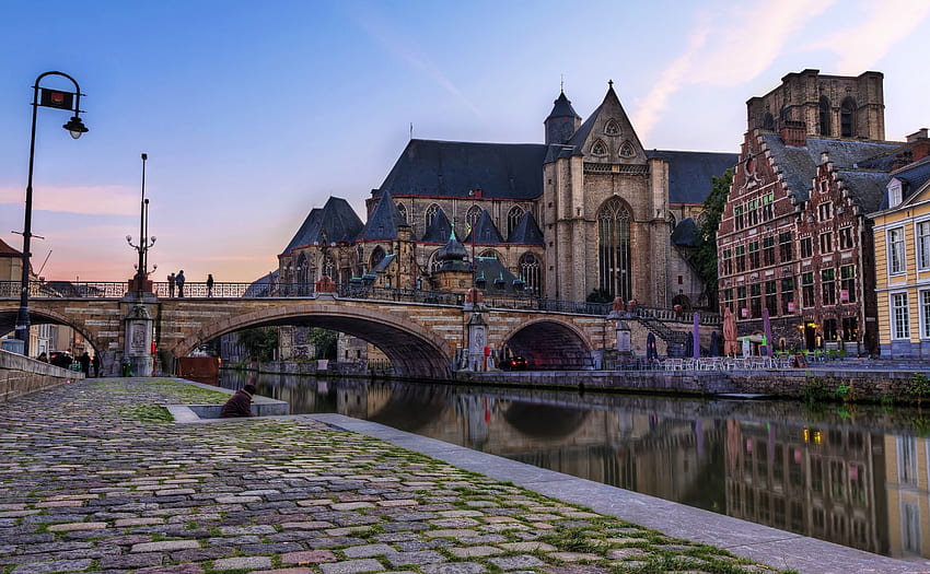 *** ブリュッセル - ベルギー***, panstwa, kontynenty, miasta, architektura 高画質の壁紙