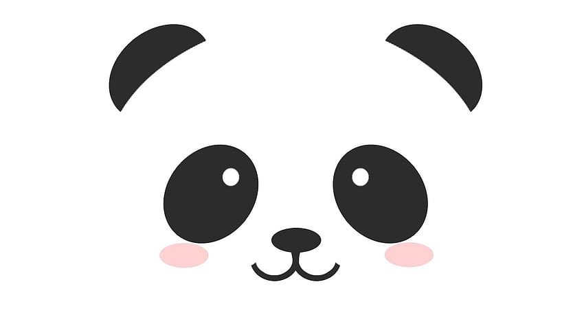 Rysowanie słodkiej pandy. Śliczna panda Tapeta HD