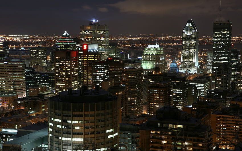 Ville de Montréal, Vieux-Montréal Fond d'écran HD