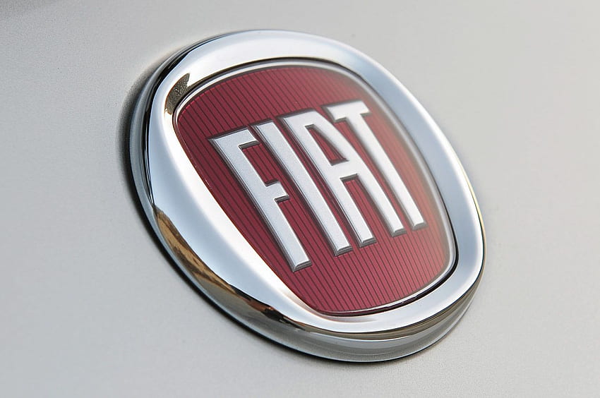 Fiat 500 Turbo US - Auto Power Girl, лого на Fiat HD тапет