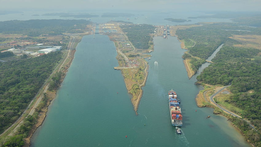 Ship Canal De Panama HD wallpaper