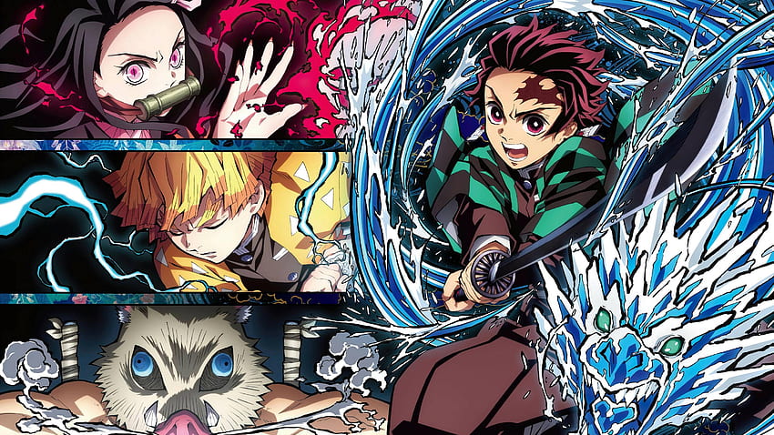 Demon Slayer Kimetsu No Yaiba Poster , Anime , , and Background, Anime Poster HD wallpaper