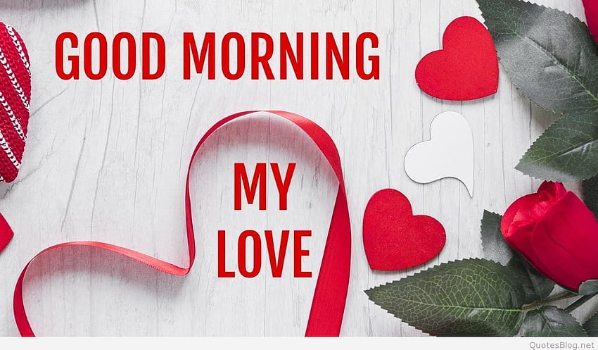 Günaydın Aşkım, Ona Günaydın Mesajları - Aşk HD duvar kağıdı