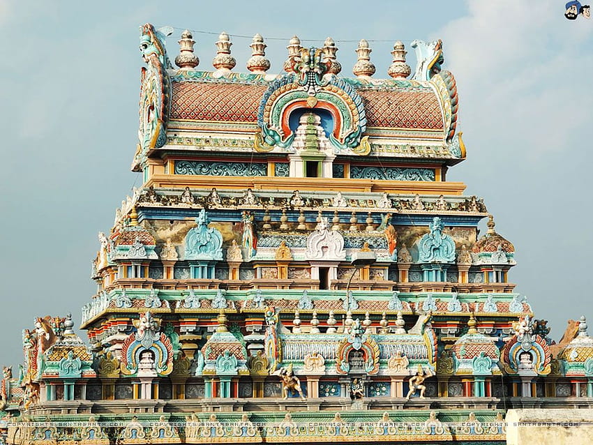 Sri Ranganathaswamy Temple, Srirangam -, India Temple HD wallpaper | Pxfuel