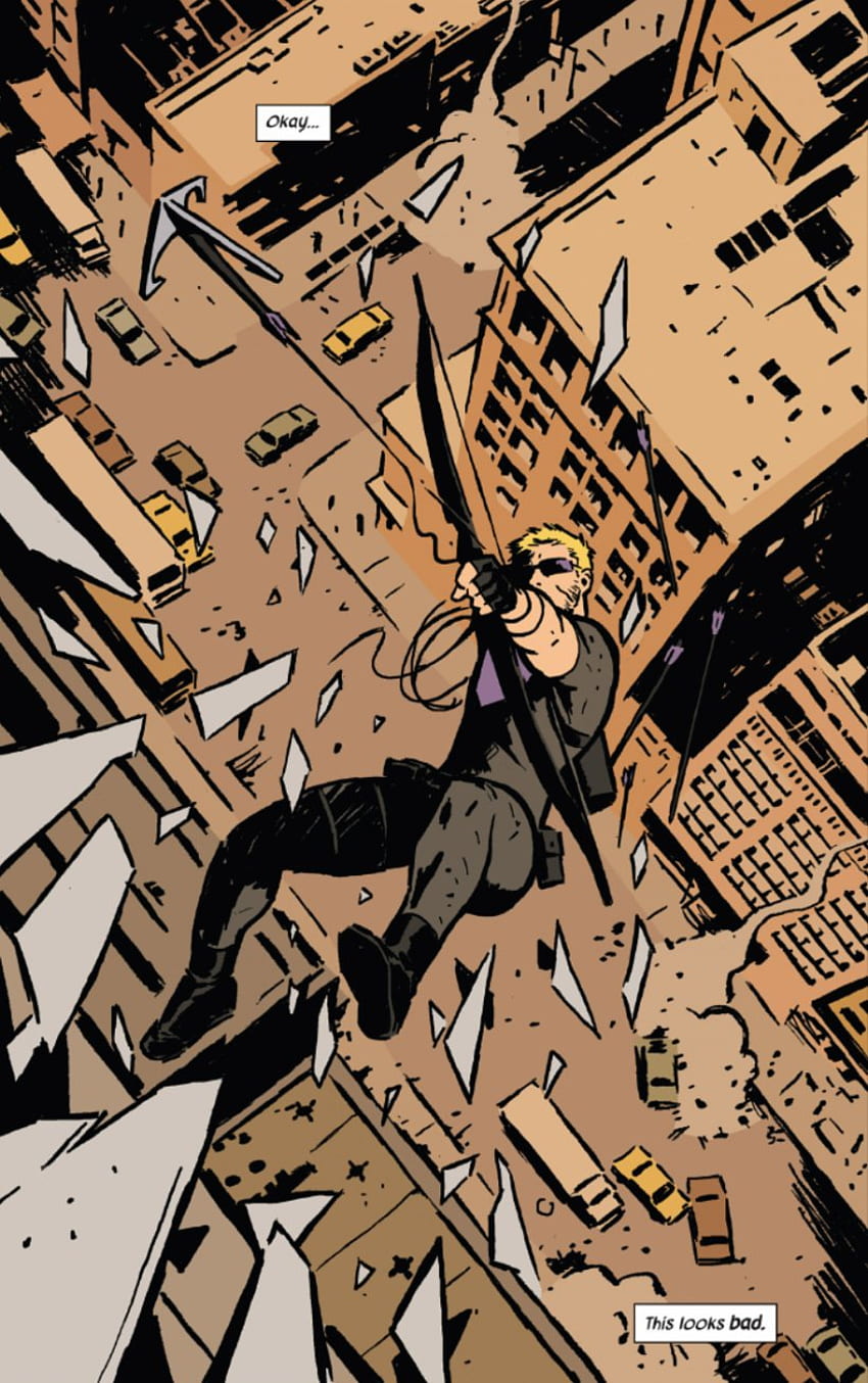 Clint Barton Hawkeye di Matt Fraction e David Aja Omnibus Fumetti Marvel Comics Marvel Omnibus Sfondo del telefono HD