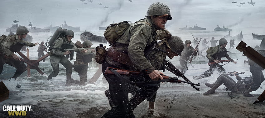 Call Of Duty World War 2, Pertempuran Perang Dunia 2 Wallpaper HD