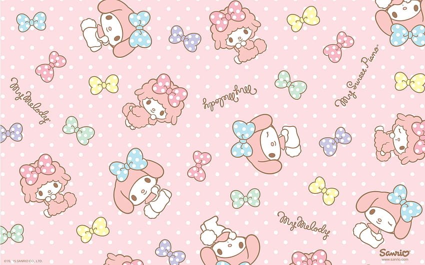 Minha melodia. Nossos Personagens. Sanrio. Minha melodia , Personagem , Sanrio , Cute Hello Kitty Laptop papel de parede HD
