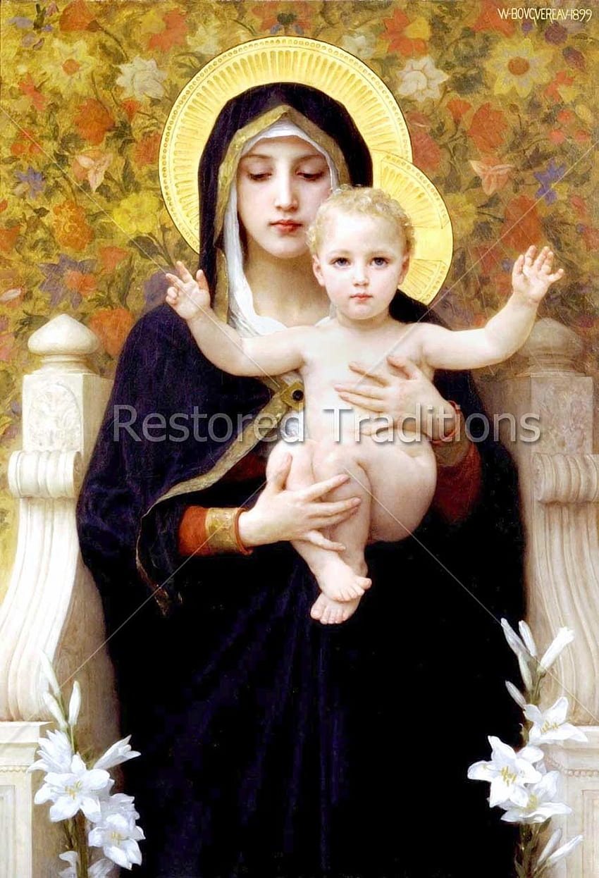 High Resolution Of The Virgin Mary For Tagged Mother & Child ...