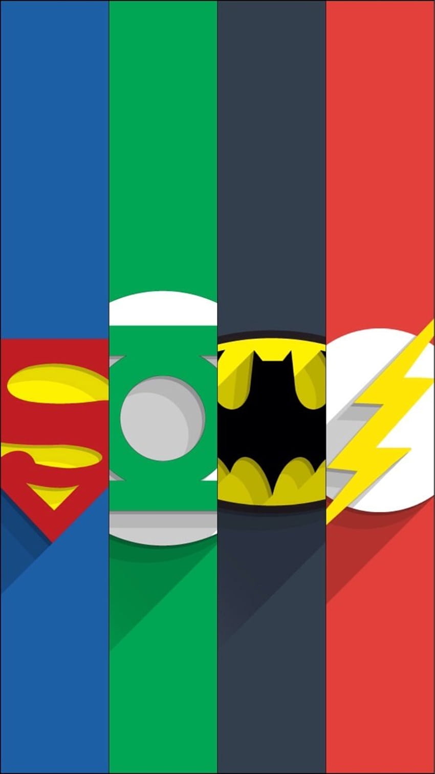 Logo superbohatera iPhone Dc superbohater [] na telefon komórkowy i tablet. Przeglądaj logo superbohaterów. Marvel, Superbohaterowie DC, LEGO Marvel Tapeta na telefon HD