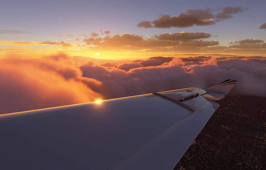 flying, planes, aviation, pilot, simulator, preview, gameplay, asobo studio, flight simulation, microsoft flight simulator, fs2020, flight simulator 2020 gameplay for , section игры, Flying Airplane HD wallpaper